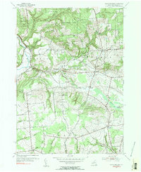 Download a high-resolution, GPS-compatible USGS topo map for North Western, NY (1957 edition)