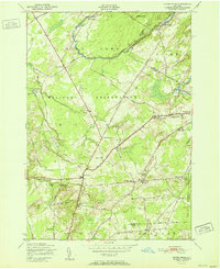 preview thumbnail of historical topo map of Jefferson County, NY in 1951