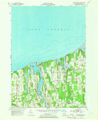 Download a high-resolution, GPS-compatible USGS topo map for North Wolcott, NY (1966 edition)