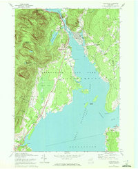preview thumbnail of historical topo map of Fulton County, NY in 1970