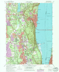 Download a high-resolution, GPS-compatible USGS topo map for Nyack, NY (1979 edition)