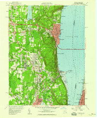 Download a high-resolution, GPS-compatible USGS topo map for Nyack, NY (1959 edition)