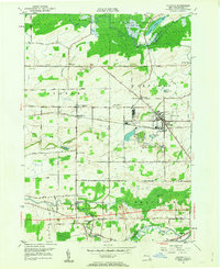 Download a high-resolution, GPS-compatible USGS topo map for Oakfield, NY (1963 edition)