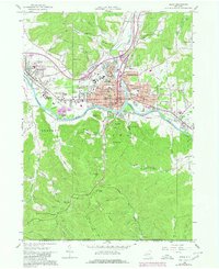 Download a high-resolution, GPS-compatible USGS topo map for Olean, NY (1980 edition)