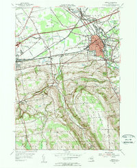 Download a high-resolution, GPS-compatible USGS topo map for Oneida, NY (1957 edition)