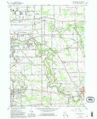Download a high-resolution, GPS-compatible USGS topo map for Orchard Park, NY (1988 edition)