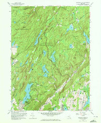 Download a high-resolution, GPS-compatible USGS topo map for Oscawana Lake, NY (1972 edition)