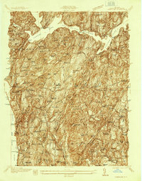 preview thumbnail of historical topo map of Westchester County, NY in 1936