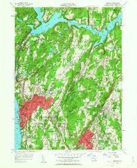 Download a high-resolution, GPS-compatible USGS topo map for Ossining, NY (1963 edition)