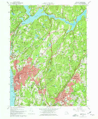 preview thumbnail of historical topo map of Westchester County, NY in 1967