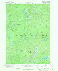 Download a high-resolution, GPS-compatible USGS topo map for Oswegatchie SE, NY (1971 edition)
