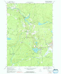 Download a high-resolution, GPS-compatible USGS topo map for Oswegatchie, NY (1992 edition)