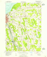 Download a high-resolution, GPS-compatible USGS topo map for Oswego East, NY (1956 edition)