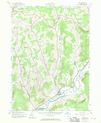 Download a high-resolution, GPS-compatible USGS topo map for Otego, NY (1970 edition)