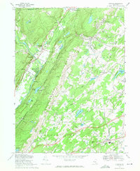 Download a high-resolution, GPS-compatible USGS topo map for Otisville, NY (1971 edition)