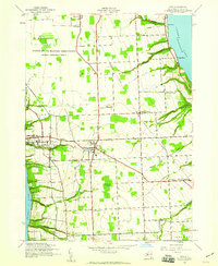 Download a high-resolution, GPS-compatible USGS topo map for Ovid, NY (1960 edition)