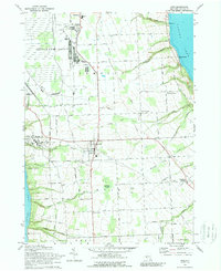 Download a high-resolution, GPS-compatible USGS topo map for Ovid, NY (1989 edition)