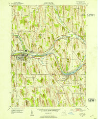 Download a high-resolution, GPS-compatible USGS topo map for Palmyra, NY (1953 edition)