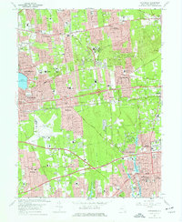Download a high-resolution, GPS-compatible USGS topo map for Patchogue, NY (1977 edition)