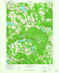 Download a high-resolution, GPS-compatible USGS topo map for Peach Lake, NY (1965 edition)