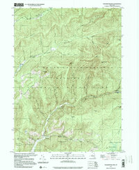 Download a high-resolution, GPS-compatible USGS topo map for Peekamoose Mtn, NY (2001 edition)