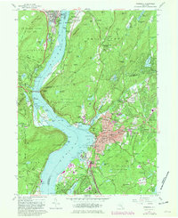 Download a high-resolution, GPS-compatible USGS topo map for Peekskill, NY (1981 edition)