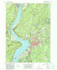 Download a high-resolution, GPS-compatible USGS topo map for Peekskill, NY (1990 edition)