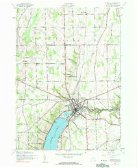 Download a high-resolution, GPS-compatible USGS topo map for Penn Yan, NY (1990 edition)