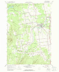 Download a high-resolution, GPS-compatible USGS topo map for Peru, NY (1988 edition)