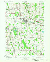 Download a high-resolution, GPS-compatible USGS topo map for Phelps, NY (1968 edition)