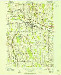 Download a high-resolution, GPS-compatible USGS topo map for Phelps, NY (1954 edition)