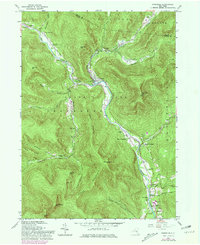 Download a high-resolution, GPS-compatible USGS topo map for Phoenicia, NY (1981 edition)