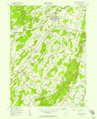 Download a high-resolution, GPS-compatible USGS topo map for Pine Bush, NY (1958 edition)