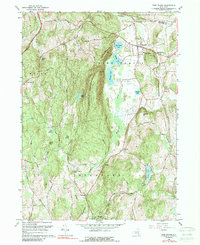 preview thumbnail of historical topo map of Dutchess County, NY in 1960