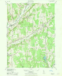 Download a high-resolution, GPS-compatible USGS topo map for Pitcher, NY (1970 edition)