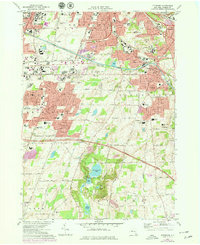 Download a high-resolution, GPS-compatible USGS topo map for Pittsford, NY (1978 edition)