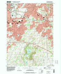 Download a high-resolution, GPS-compatible USGS topo map for Pittsford, NY (2000 edition)