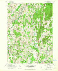preview thumbnail of historical topo map of Dutchess County, NY in 1957