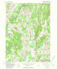 preview thumbnail of historical topo map of Dutchess County, NY in 1957