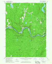 Download a high-resolution, GPS-compatible USGS topo map for Pond Eddy, NY (1967 edition)