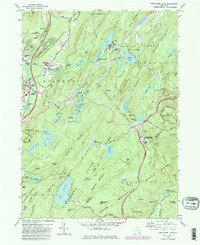 Download a high-resolution, GPS-compatible USGS topo map for Popolopen Lake, NY (1981 edition)