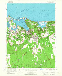 Download a high-resolution, GPS-compatible USGS topo map for Port Jefferson, NY (1966 edition)