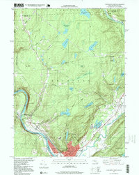 Download a high-resolution, GPS-compatible USGS topo map for Port Jervis North, NY (1999 edition)