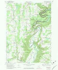 Download a high-resolution, GPS-compatible USGS topo map for Portageville, NY (1983 edition)