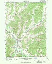 Download a high-resolution, GPS-compatible USGS topo map for Portville, NY (1970 edition)