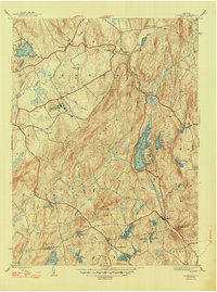 preview thumbnail of historical topo map of Dutchess County, NY in 1948
