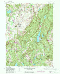Download a high-resolution, GPS-compatible USGS topo map for Poughquag, NY (1988 edition)