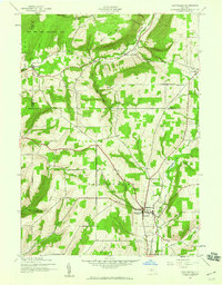 Download a high-resolution, GPS-compatible USGS topo map for Prattsburg, NY (1960 edition)