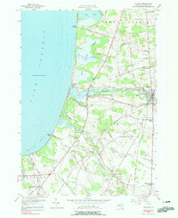 Download a high-resolution, GPS-compatible USGS topo map for Pulaski, NY (1990 edition)