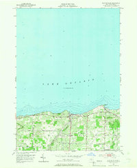 Download a high-resolution, GPS-compatible USGS topo map for Pultneyville, NY (1966 edition)